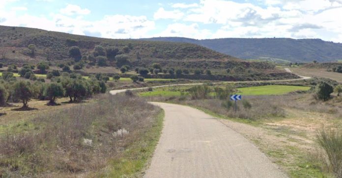 Uno de los tramos de la GU-108 antes de su arreglo. (Foto: Google Maps)