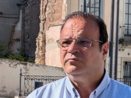 Víctor Morejón, portavoz de Vox en el Ayuntamiento de Guadalajara. (Foto: La Crónic@)