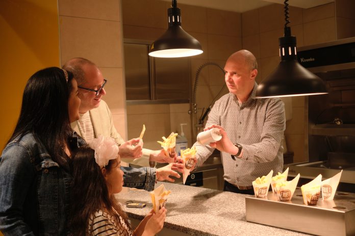 Las patatas fritas belgas dan hasta para un museo en Bruselas.