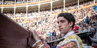 Víctor Hernández, en Las Ventas. (Foto: PlazaUno)
