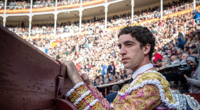 Víctor Hernández, en Las Ventas. (Foto: PlazaUno)