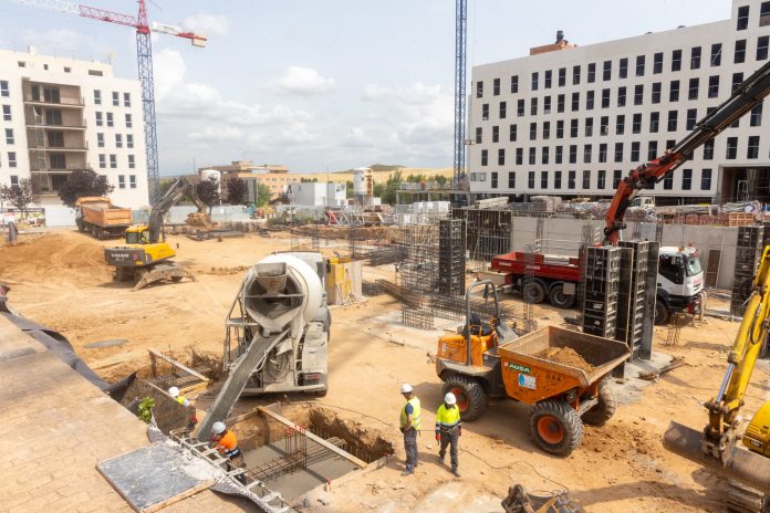 Viviendas de alquiler construidas por Hercesa en Aguas Vivas.