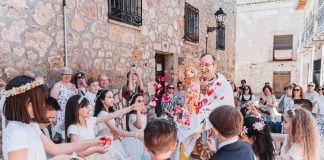 El Corpus, al modo de Almonacid de Zorita Corpus en Albalate de Zorita.