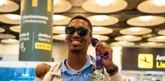 Hace ahora un año, Jordan Díaz volvía a Guadalajara con una de sus primeras medallas en Europa. Los éxitos continuaron poco después, incluso a un nivel mayor. (Foto: EP)