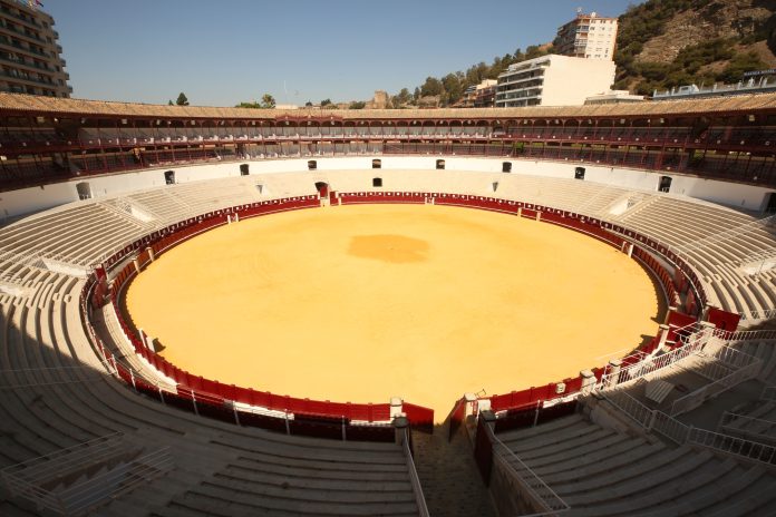 Plaza de toros de Málaga.