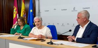 Presentación del Programa de Apoyo Activo al Empleo en Guadalajara, el 3 de junio de 2025.