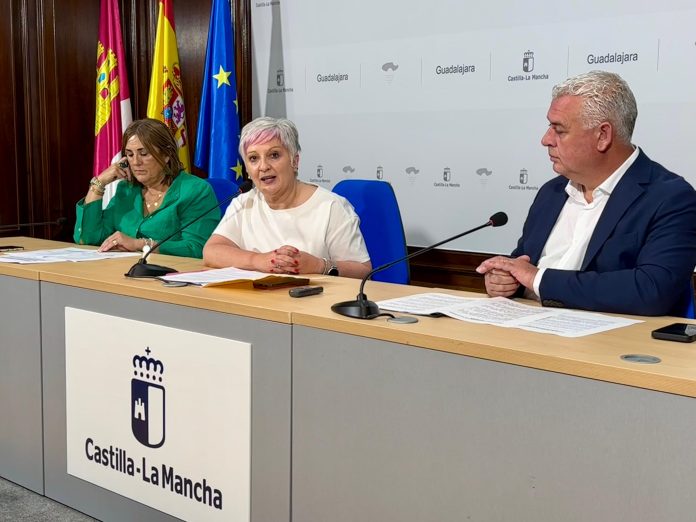 Presentación del Programa de Apoyo Activo al Empleo en Guadalajara, el 3 de junio de 2025.