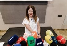 El PP sigue la pista de Leire Díez en Castilla-La Mancha La exmilitante socialista Leire Díez durante una rueda de prensa, en el Hotel Novotel, a 4 de junio de 2025, en Madrid. (Foto: EP)