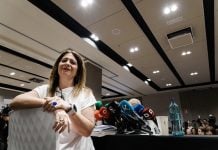 Leire Díez, en libertad a exmilitante socialista Leire Díez durante una rueda de prensa, en el Hotel Novotel, a 4 de junio de 2025, en Madrid (España). Leire Díaz que aparece en diversos audios haciendo gestiones contra mandos de la Unidad Central Operativa (UCO) de la Guardia Civil, ha convocado una comparecencia ante los medios de comunicación, después de haberse reunido ayer en Ferraz con el jefe de los servicios jurídicos del PSOE u haberse dado de baja como afiliada del PSOE. Carlos Luján / Europa Press 04 JUNIO 2025;PSOE;MADRID;SOCIALISTA;FONATNERA 04/6/2025