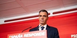 22 países europeos acusan a Pedro Sánchez y sus polémicas decisiones tras la invasión de Ceuta El presidente del Gobierno y Secretario General del PSOE, Pedro Sánchez, durante una rueda de prensa, en la sede del PSOE en Ferraz, el 12 de junio de 2025. (Foto: Gabriel Luengas / Europa Press)