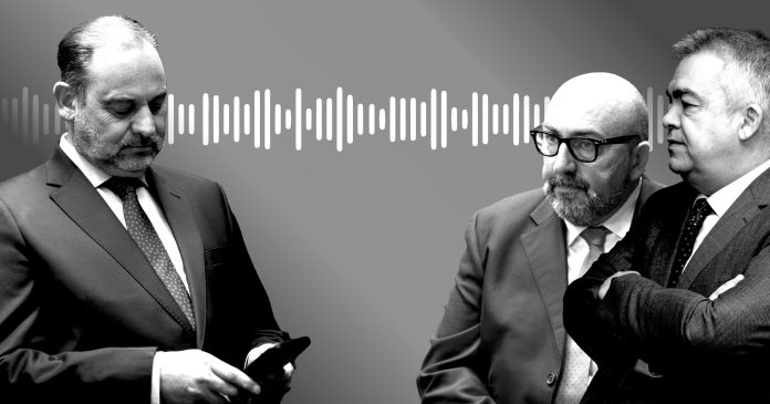 Koldo, Ábalos y Cerdán forman el triángulo más escandaloso de las escuchas de la UCO sobre la corrupción del PSOE.