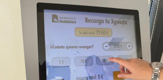 Quiosco digital en Guadalajara.