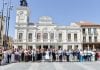 Guadalajara guarda silencio en la Plaza Mayor en repulsa por la muerte de Ramy por violencia de género. REMITIDA / HANDOUT por RAFAEL MARTIN SOLANO Fotografía remitida a medios de comunicación exclusivamente para ilustrar la noticia a la que hace referencia la imagen, y citando la procedencia de la imagen en la firma 27/6/2025