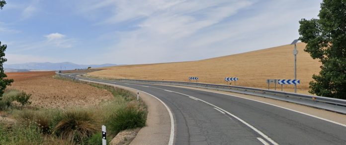 La N-320 en las cercanías de El Casar. (Foto: Google Maps)
