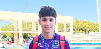 López Quintero, del Club Natación Guadalajara.
