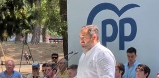 Paco Núñez en Guadalajara el 13 de junio de 2025. (Foto: La Crónic@)