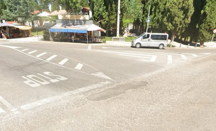 Calle del Dos de Mayo en su cruce con Hermanos Fernández Galiano. (Foto: Google Maps)