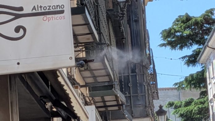 Sólo desde hace días han vuelto a funcionar los 