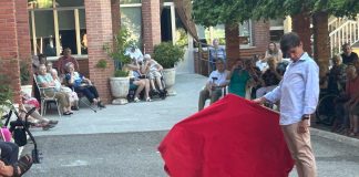 Toreo de salón en el Asilo Toreo de salón