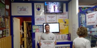 Despacho de Alovera donde se ha vendido la Bonoloto premiada este 3 de julio de 2025.