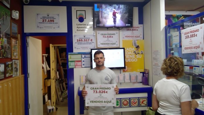 Despacho de Alovera donde se ha vendido la Bonoloto premiada este 3 de julio de 2025.