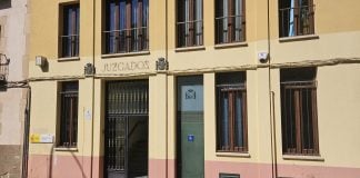 Fachada del Juzgado de Sigüenza en julio de 2025. (Foto: La Crónic@)