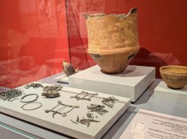 Una de las piezas que sobre Caraca se pudo ver el pasado verano en el Palacio del Infantado de Guadalajara. (Foto: La Crónic@)