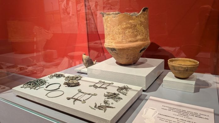 Una de las piezas que sobre Caraca se pudo ver el pasado verano en el Palacio del Infantado de Guadalajara. (Foto: La Crónic@)