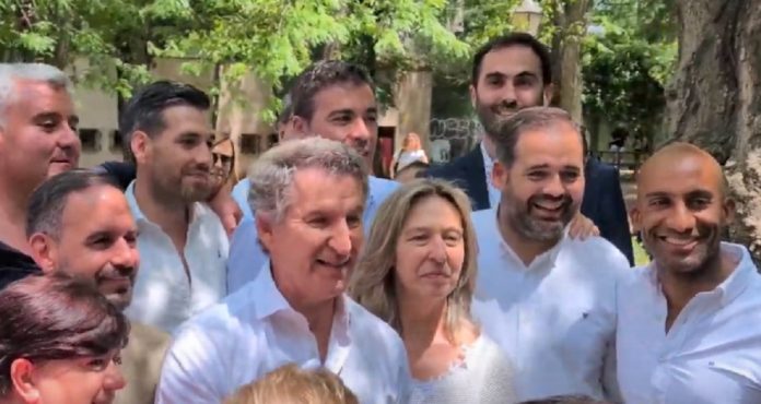 Feijóo y Guarinos compartiendo un 