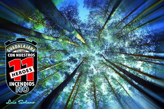 Recuerdo al Retén de Cogolludo a partir de una fotografía de Luis Solano, una de las 11 víctimas.