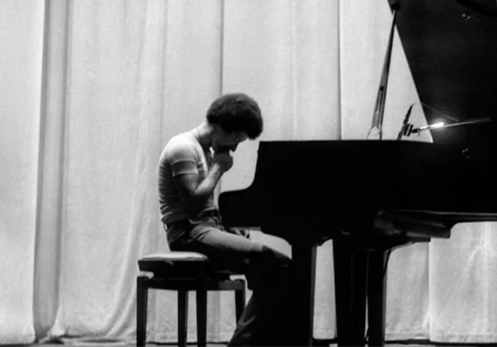 Keith Jarrett durante el concierto de Colonia, en 1975.
