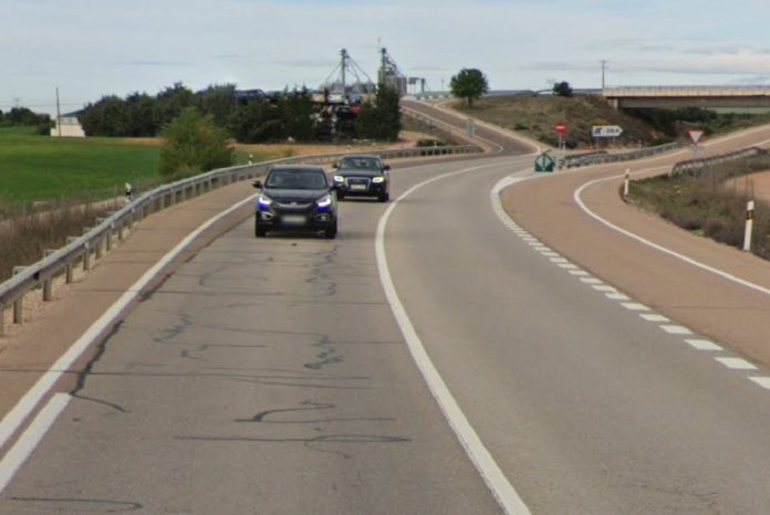 La N-320 a la altura del kilómetro 264, en Horche. (Foto: Google Maps)