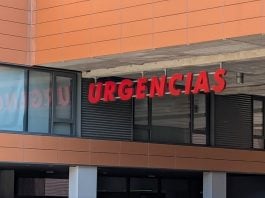 Acceso a las Urgencias del Hospital de Guadalajara en agosto de 2025. (Foto: La Crónic@)