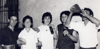 Fiestas de Centenera en 1961.