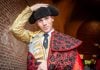 El más joven torero de Guadalajara, entre los presentes en el Hotel Wellington Cid de María