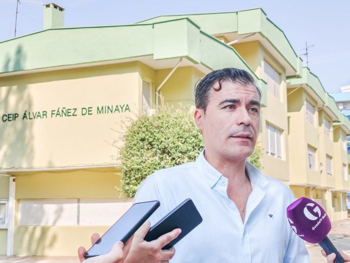 El concejal de Servicios Municipales, David García.