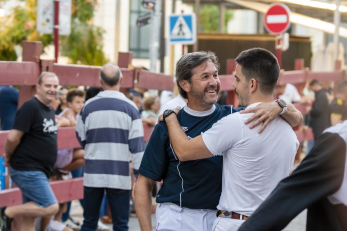 Para los que saben de encierros en Guadalajara, esta imagen con rostro de satisfacción da muchas claves sobre lo vivido este sábado (más allá de lo sufrido el viernes). (Foto: Luis Díaz Viejo)