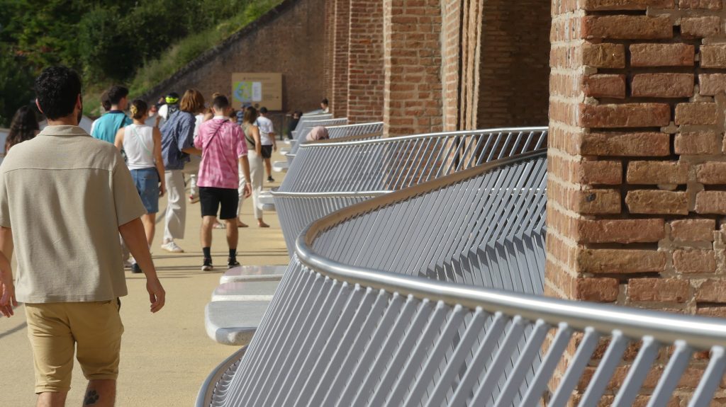 La pasarela de Albi. (Foto: María Alonso / La Crónic@)