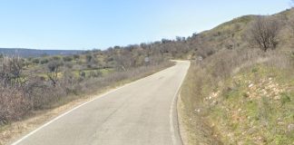 Uno de los tramos la la CM-1052 en la zona del mortal accidente. (Foto: Google Maps)