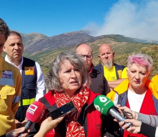 Piden una dimisión muy relevante por el incendio de la Sierra Norte La consejera de Desarrollo Sostenible, Mercedes Gómez, ha explicado que, dada la complejidad del incendio de Peñalba de la Sierra, que este viernes ha escalado a Nivel 2, se ha decidido el uso técnico del fuego como herramienta para hacer cortafuegos especiales y evitar que se siga extendiendo. El incendio ha avanzado más de lo que se esperaba durante la noche, hasta alcanzar las 1.300 hectáreas.