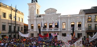 El chupinazo marca el comienzo de una semana imparable: son las Ferias de Guadalajara de 2025, por si alguno aún no se había enterado. (Foto: Jesús de los Reyes)