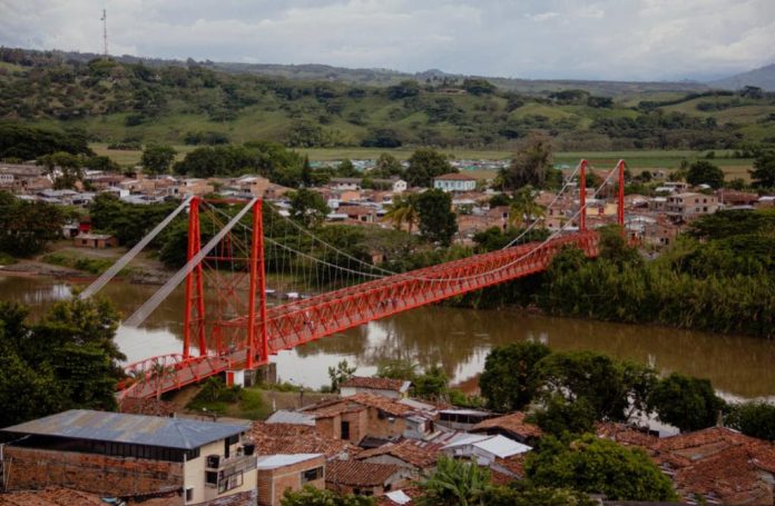 Vista de La Virginia, en Colombia.