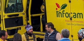 29/09/2025 El presidente del PP, Paco Núñez, en el incendio de Peñalba de la Sierra. POLITICA ESPAÑA EUROPA CASTILLA-LA MANCHA PP