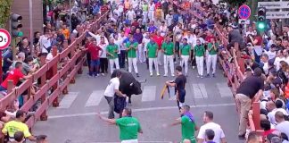 Inacabable el encierro del viernes en Guadalajara. (Imagen de CMM Televisión)