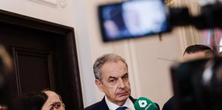 Rodríguez Zapatero el 25 de septiembre de 2025. (Foto: EP)