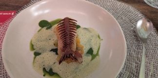 Un buen ejemplo de osadía y equilibrio este plato del chef Arne Anker. (Foto: La Crónic@)