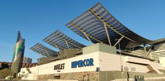 Exterior del outlet de El Corte Inglés de Guadalajara. (Foto: La Crónic@)