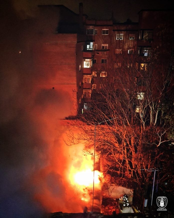 INCENDIO en Guadalajara