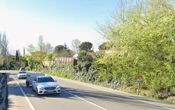 La N-320 a la altura del Parque de las Castillas es un tramo especialmente peligroso. (Foto: Google Maps)