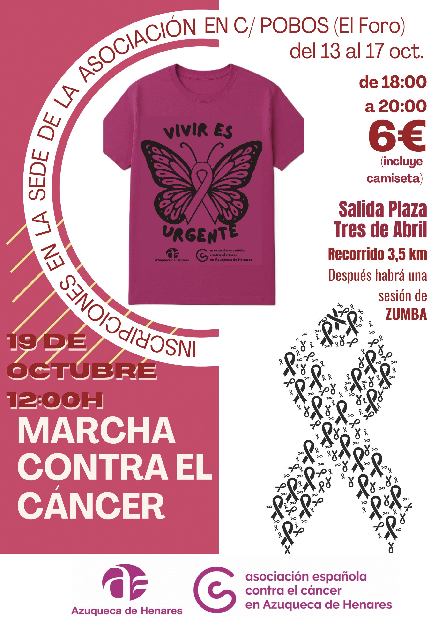 Marcha contra el çáncer de Azuqueca